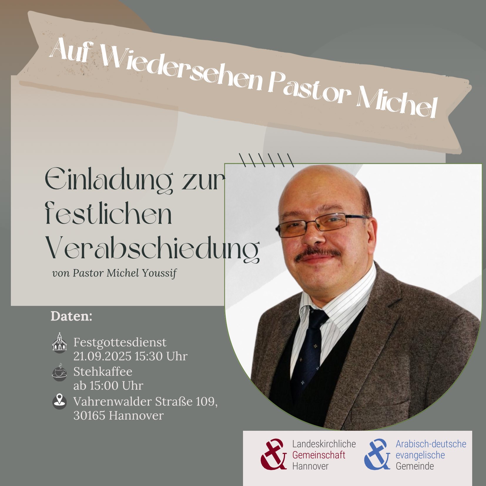Verschiedung Pastor Youssif