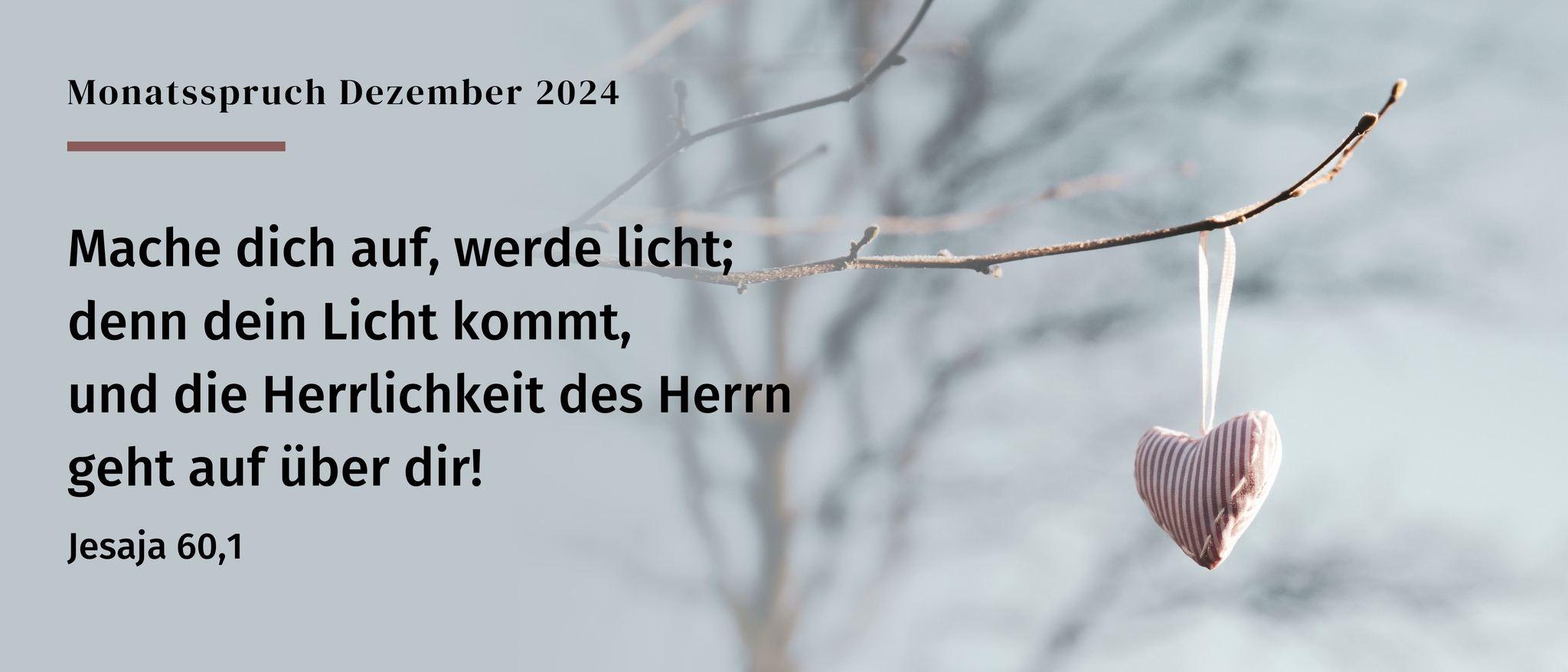 Monatsspruch Dezember