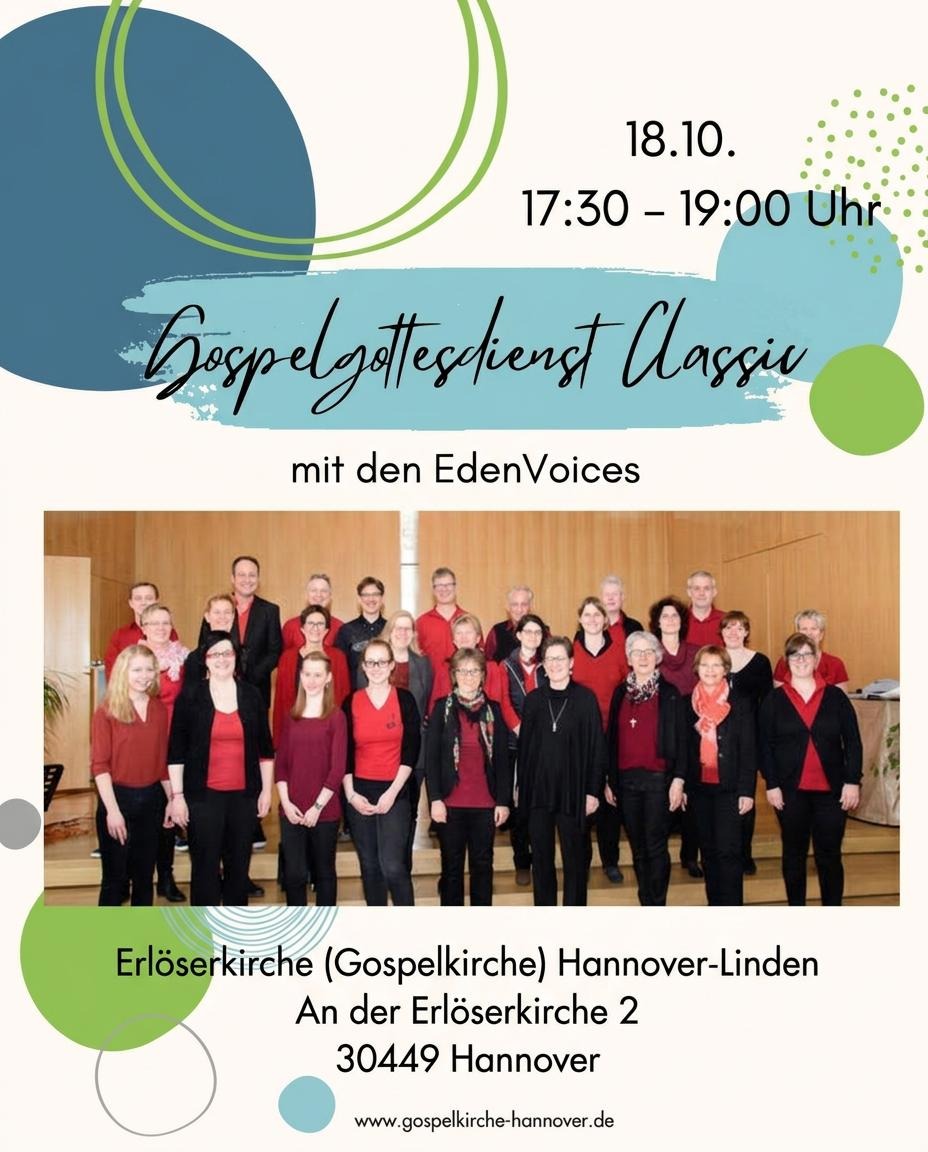 Gospelgottesdienst 18.10.